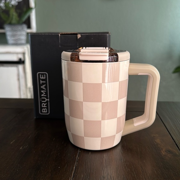 BruMate Müv 15oz in Limited Edition Tan Checkered! New! - Picture 2 of 4